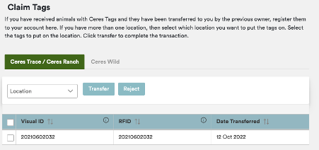 How To Transfer Tags 2