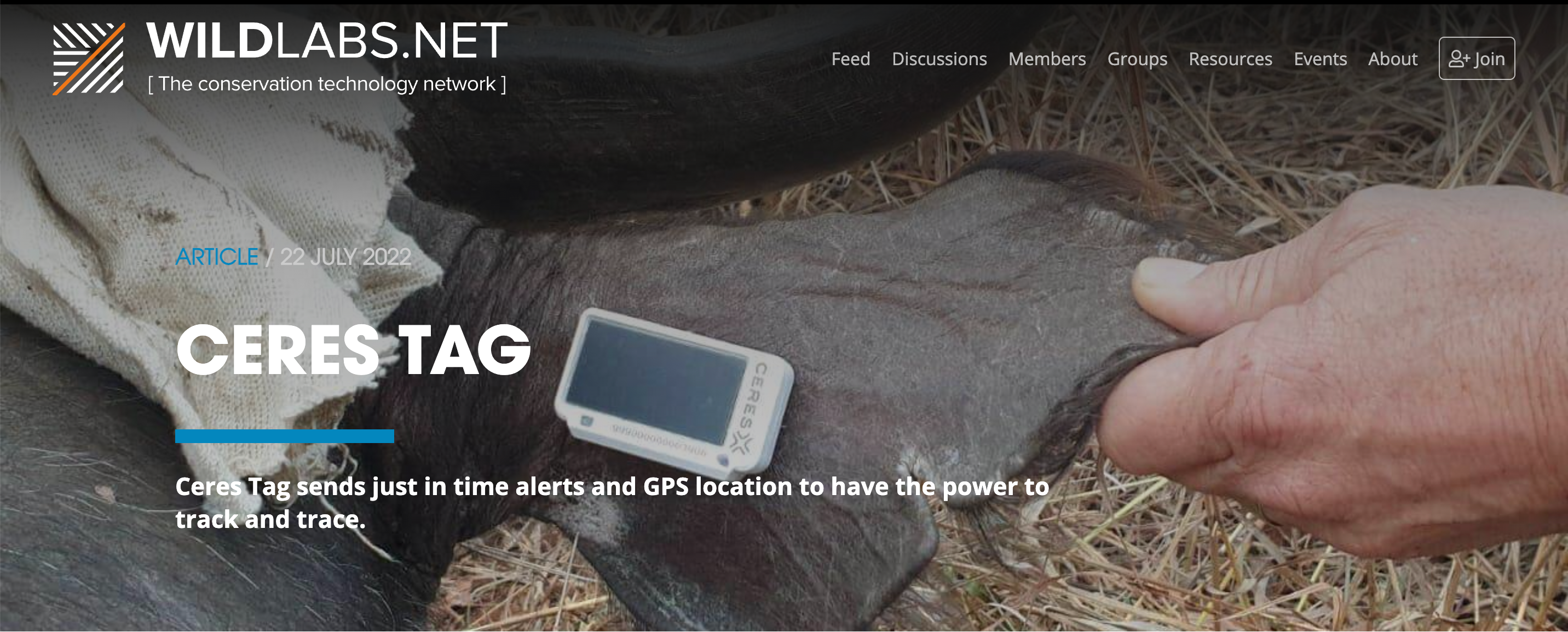 CERES TAG sends just in time alerts and GPS location to have the power to track and trace.