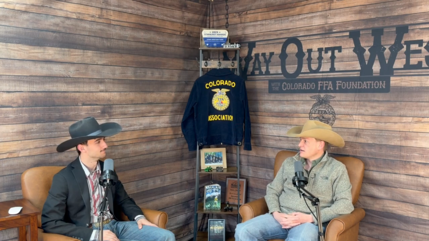 Way Out West! With Colorado FFA Foundation EP. 14: Shane White with CERES TAG's Insane Cattle Inovation